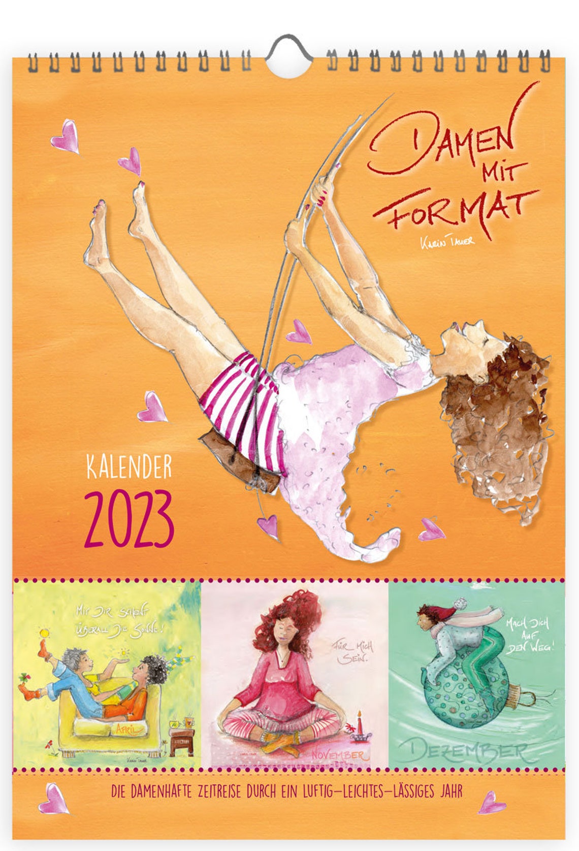Calendar 2023 Ladies With Format Wall Calendar - Etsy