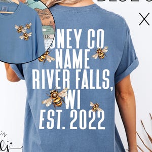 Personalized Bee Farmer Shirt, Bee Lover, Custom Beekeeper Gift, Honeybee Tshirt, Gift For Bee Keeper, Nature Lover Tee, Apiary Enthusiast