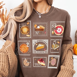 Comfort Colors Pumpkin Pie Shirt,Fall Shirt,Thanksgiving Gift,Thanksgiving Shirt,Thanksgiving Sweatshirt for Women,Fall Apparel,Fall T-shirt