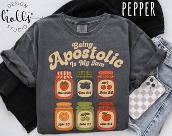 Apostolic Is My Jam Comfort Colors Shirt, Pentecostal Tee