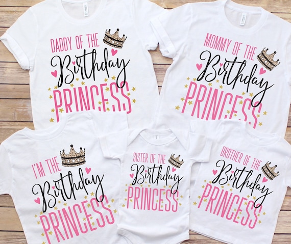 I'm Their Princess T-Shirt Daughter Gifts Matching Family I'm Their Princess T-Shirt Daughter Gifts Matching Family
