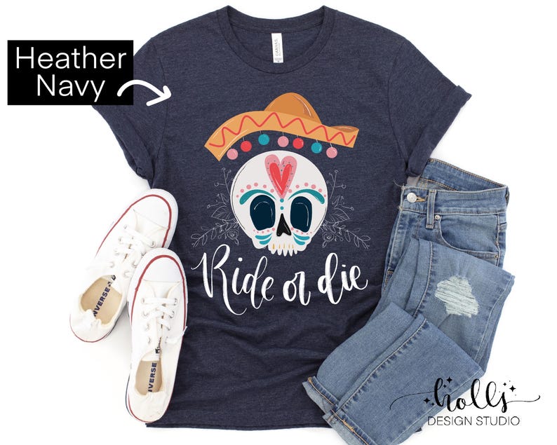 Mexico day of the dead Bachelorette party shirts, bride or die shirt Halloween bachelorette shirt, ride or die, rebel bride skull theme fall image 3