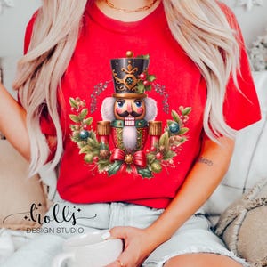 Funny Nutcracker Unisex T-shirt, Comfort Colors Tee, Soft Oversized Shirt, Holiday Apparel, Nutcracker Lover Gift, nutcracker graphic tee