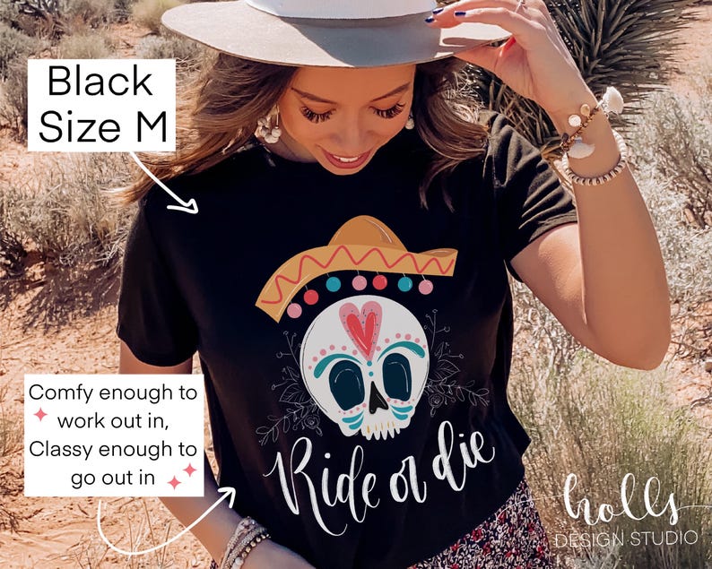 Mexico day of the dead Bachelorette party shirts, bride or die shirt Halloween bachelorette shirt, ride or die, rebel bride skull theme fall image 7