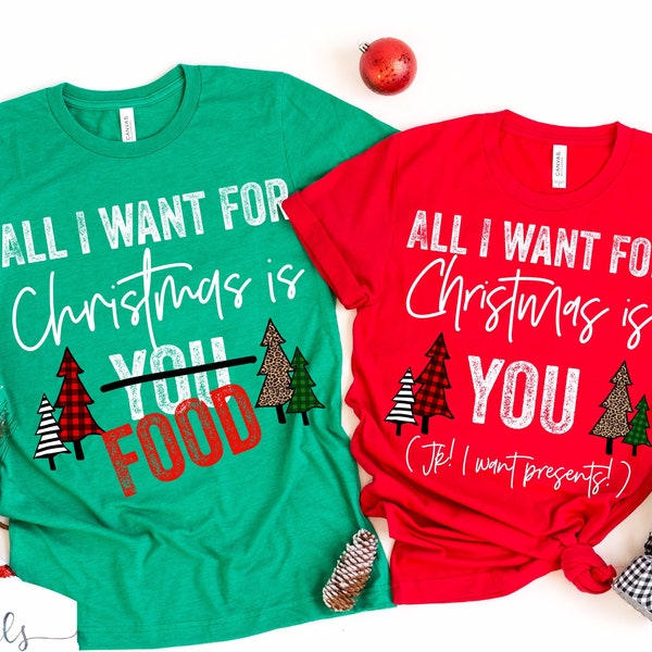 Matching Christmas couples shirts, funny Christmas couples shirt, funny Christmas shirt, couples Christmas party shirt, cute womens