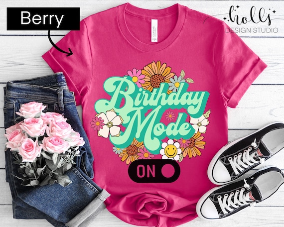 Modo de cumpleanos en camisa cumpleanos grupo de fiesta camisa camiseta de fiesta de nina de cumpleanos camisa de cumpleanos camisa de feliz cumpleanos camisa de nina de cumpleanos Etsy Espana