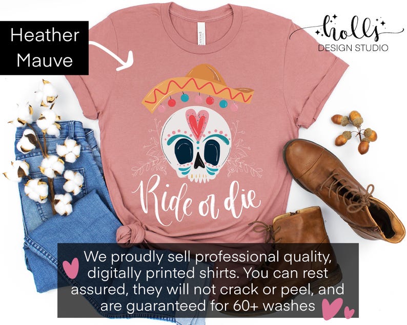 Mexico day of the dead Bachelorette party shirts, bride or die shirt Halloween bachelorette shirt, ride or die, rebel bride skull theme fall image 8