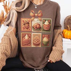 Comfort Colors Pumpkin Pie Shirt,Fall Shirt,Thanksgiving Gift,Thanksgiving Shirt,Thanksgiving Sweatshirt for Women,Fall Apparel,Fall T-shirt