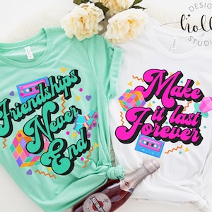 Spice Girls Bachelorette Shirts – 90s Girl Group Tees for Bride Squad Party Crew