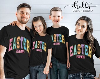 Easter squad Shirt, Easter Bunny Shirts for Kids, Easter Party Shirts, Easter crew Shirt, Happy Easter shirt, Easter Party Shirt, matching