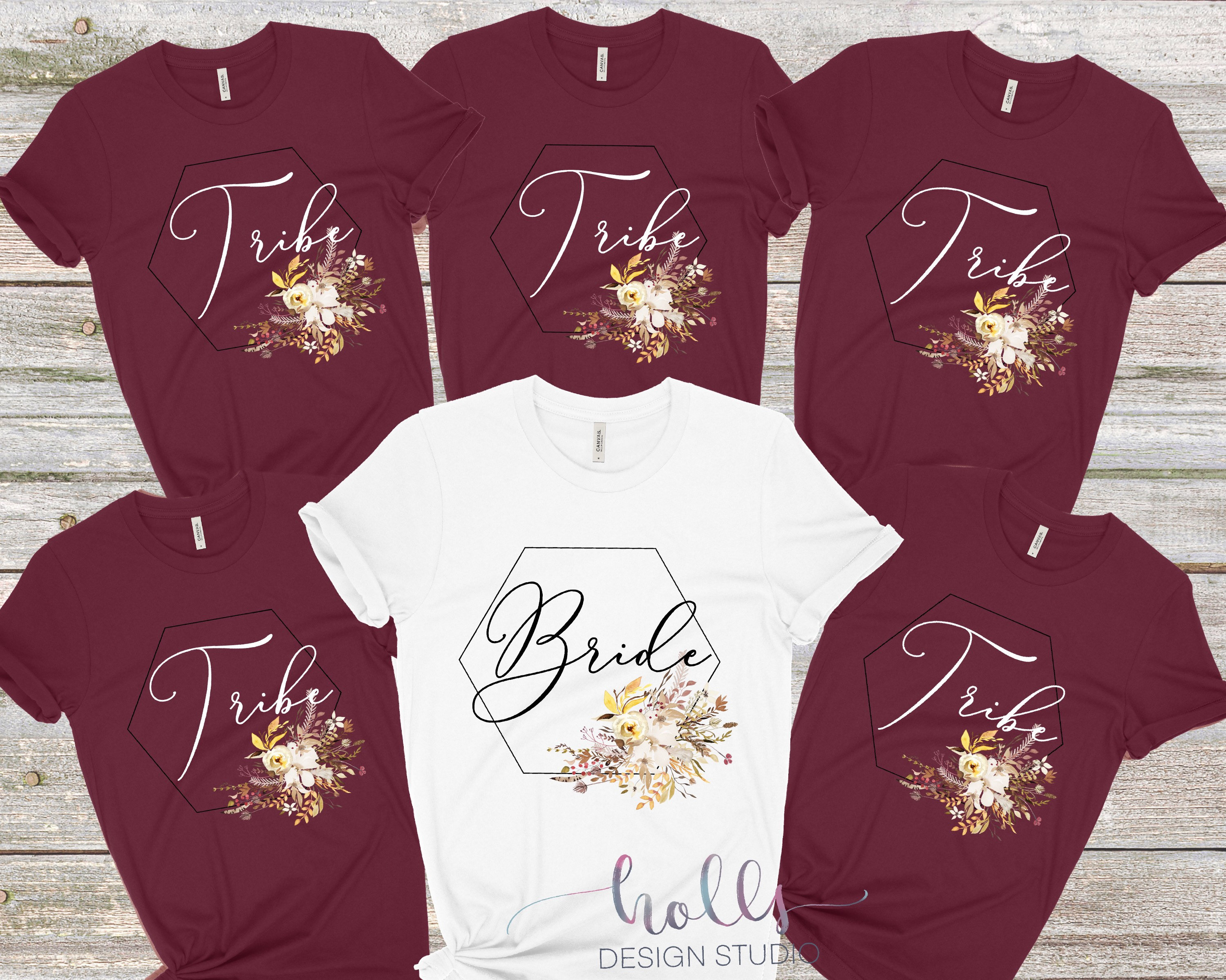 Boho Bridal Party Shirts, Wildflower Bachelorette, Bridesmaid Gift