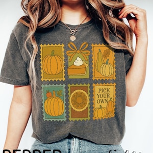 Comfort Colors Pumpkin Pie Shirt,Fall Shirt,Thanksgiving Gift,Thanksgiving Shirt,Thanksgiving Sweatshirt for Women,Fall Apparel,Fall T-shirt