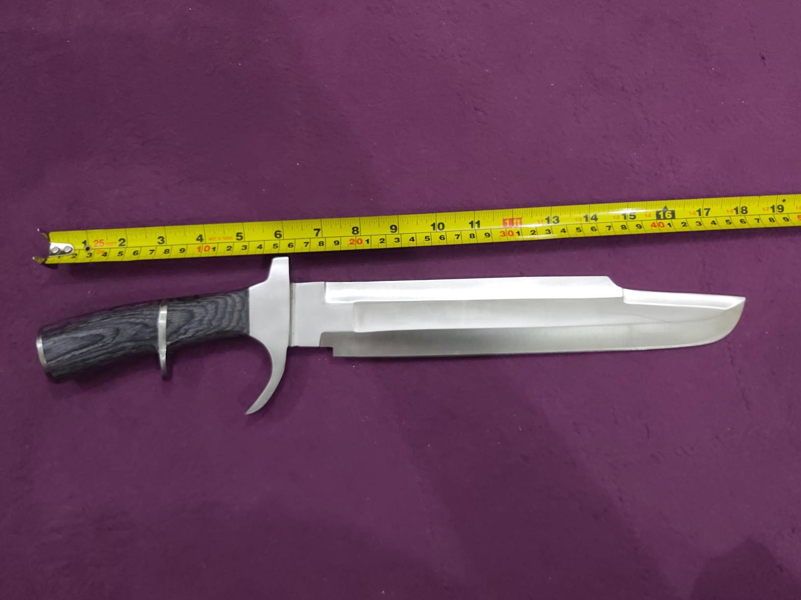 Predator Bowie knife Bushcraft knife Rambo movie knife. D2 Survival Knife Custom Handmade D2 steel Bowie knife Viking knife