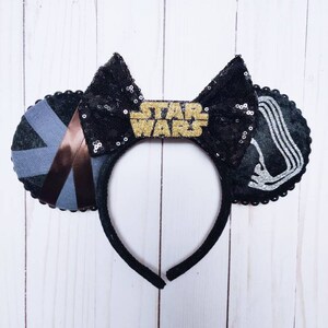 Rey and Kylo Ren (Reylo)Inspired Mouse ears