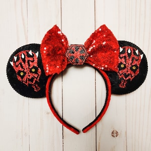 Darth Maul Inspired Minnie ears