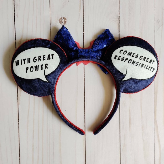 Spider-man Inspired Ears - Etsy display picture 1