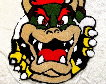 Nintendo Bowser Custom Tufted Rug - Etsy