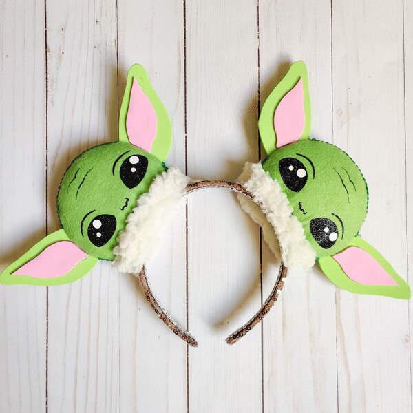 Green Galactic Child Ears