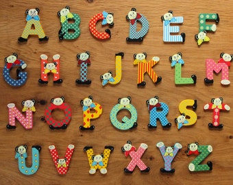 Holzbuchstaben Name für Kinder | Buchstaben ABC