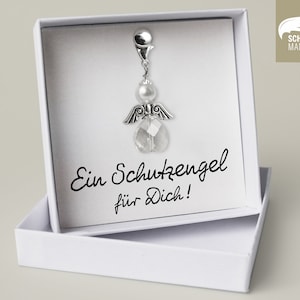 Un ange gardien pour vous ! Porte-clés à breloque pendentif ange pour petite amie, maman, grand-mère, sœur