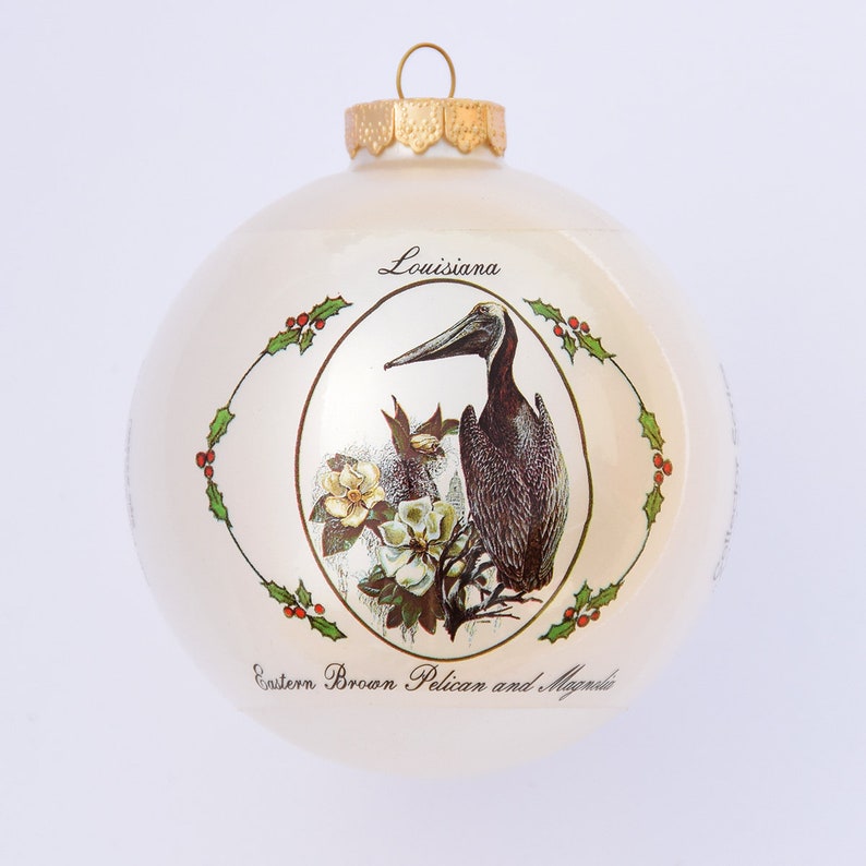 Louisiana Art of the States Christmas Ornaments image 1