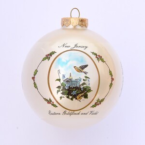 New Jersey Art of the States Christmas Ornaments image 1