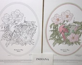 Indiana - Black Line Drawing Limited Edition Bundle