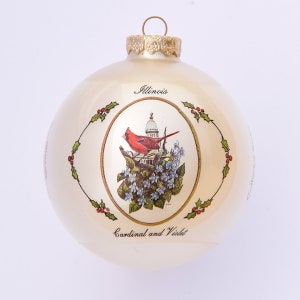 Illinois Art of the States Christmas Ornaments image 1