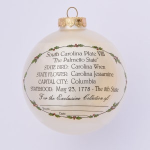 South Carolina Art of the States Christmas Ornaments image 2