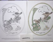 Arizona - Black Line Drawing Limited Edition Bundle