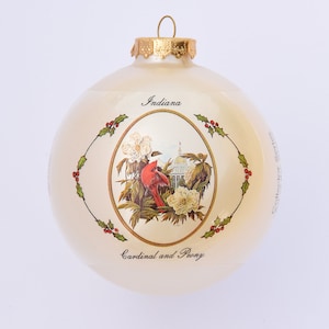 Indiana Art of the States Christmas Ornaments image 1