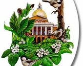 Massachusetts - Art of the State Limited Edition Prints