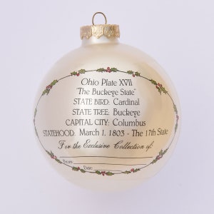 Ohio Art of the States Christmas Ornaments image 2