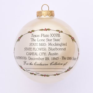 Texas Art of the States Christmas Ornaments image 2