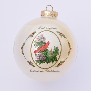 West Virginia Art of the States Christmas Ornaments image 1