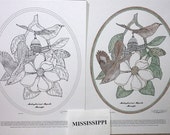 Mississippi - Black Line Drawing Limited Edition Bundle