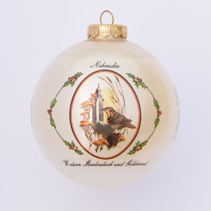 Nebraska Art of the States Christmas Ornaments image 1