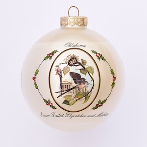 Oklahoma Art of the States Christmas Ornaments image 1