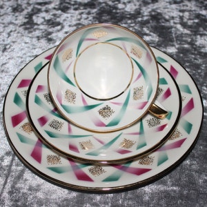 Vintage Rockabilly Rhine Palatinate Collection Cups