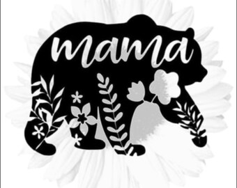 Download Mama Bear SVG Mommy SVG Mom To Be svg Mom Shirt Design | Etsy