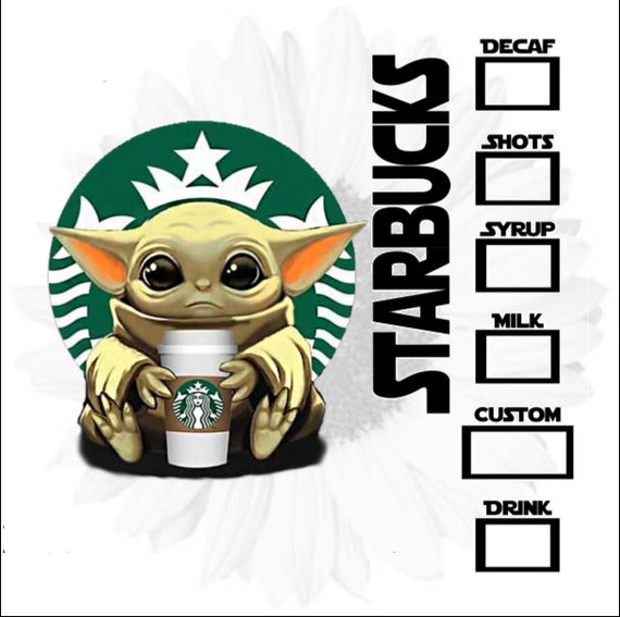 Download Baby Yoda Coffee Svg