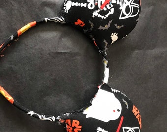 Star Wars Halloween ears, Mickey ears, Minnie ears, mouse ears, Disney inspired ears, gift for him, gift for her, Star Wars fans,