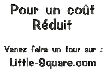 Nuage. Fil Soyeux, Prénom Brodé et Tissu au choix. [8.5x6.5cm] - Little  Square