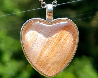 Custom Horse Hair Necklace: Heart Keepsake Pendant, Equine Memorial