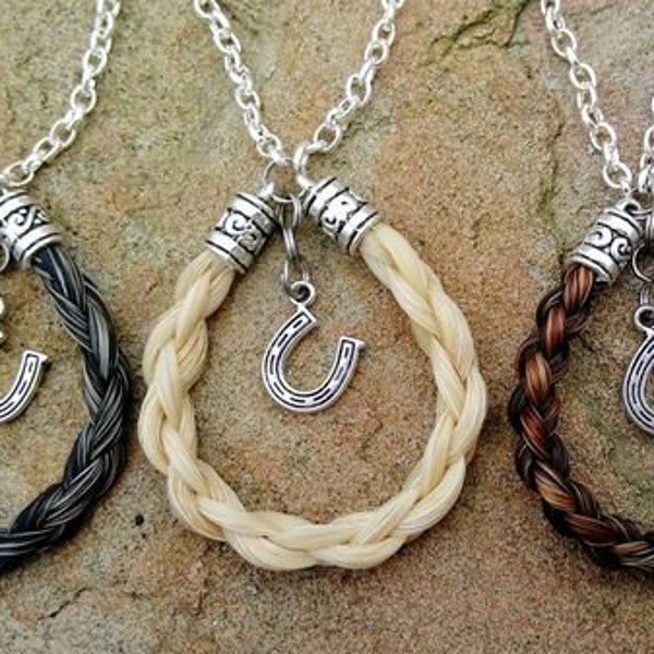 Circle Braided Horse Hair Decoration by Equine Keepsakes