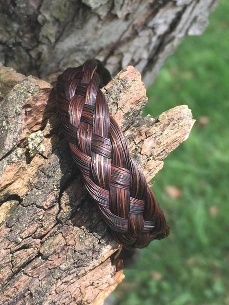 Custom Woven Horse Hair Bracelet Braided by Equine Keepsakes Etsy