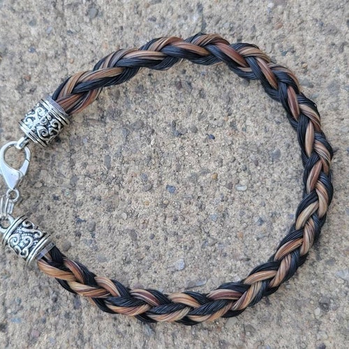 Custom Woven Horse Hair Bracelet Braided by Equine Keepsakes Etsy