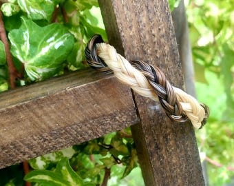 Custom Horse Hair Bracelet Braided by Equine Keepsakes