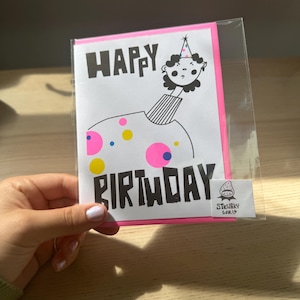Cartão de feliz aniversário