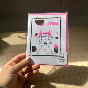Cartão de felicitações DIVA!